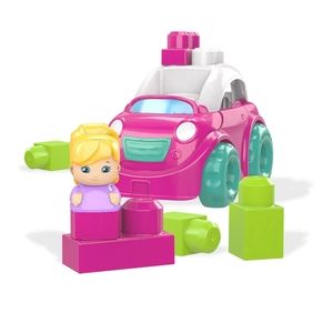 Sold - Mega Blocks Pink Convertible Building Set